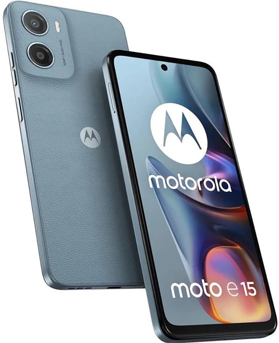 Motorola moto e15 16,9 cm (6.67") Dual SIM Android 14 Go edition 4G USB Type-C 2 GB 64 GB 5200 mAh Blauw