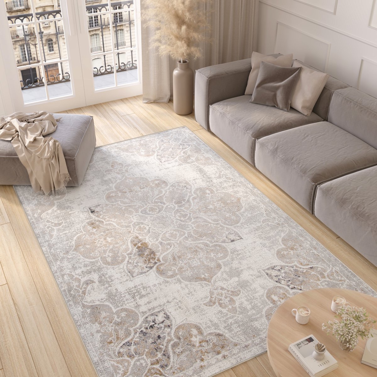 Tapiso Valley Vloerkleed Tapijten Woonkamer Oosters Oriental Maat- 150x220