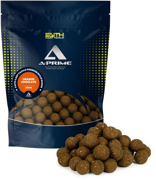 Faith A-Prime Boilie combi deal Orange/Choclate - Boilies - Karpervissen - Karper aas - Pop ups - Liquid bait Smoke van Merkloos — afbeelding 4