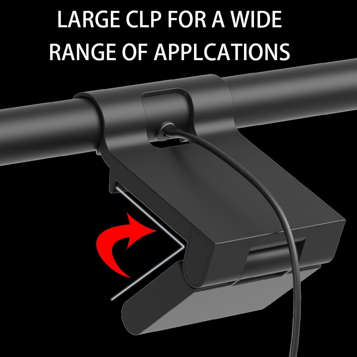 Monitor lamp-Monitor light-57 cm dimbare LED-displaylamp-Vrije controle over de helderheid - met draaiknopafstandsbediening, USB-voeding, niet-verblindend - oogvriendelijke monitorverlichting bureaulamp thumbnail 6