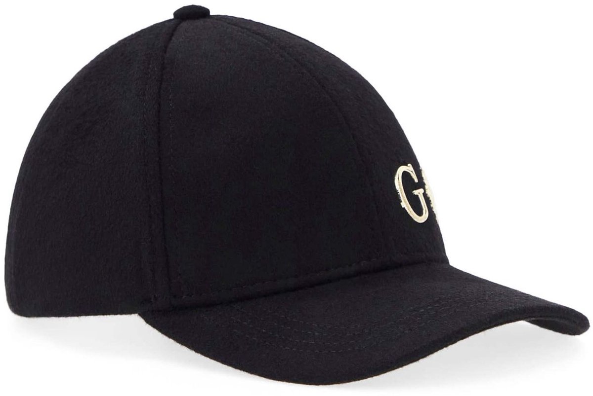 GUESS cap Baseball Cap Black zwart