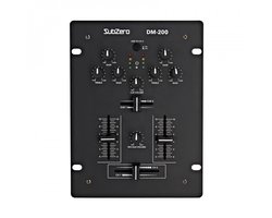 Table de mixage DJ 2 canaux SubZero DM-200 avec USB