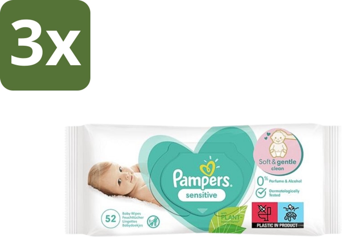 Pampers billendoekjes | 52 stuks