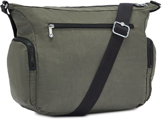 kipling Sac à épaule bandoulière Sac à épaule Eyes Wide Open Gabbie Large Shoulderbag Green Moss Vert