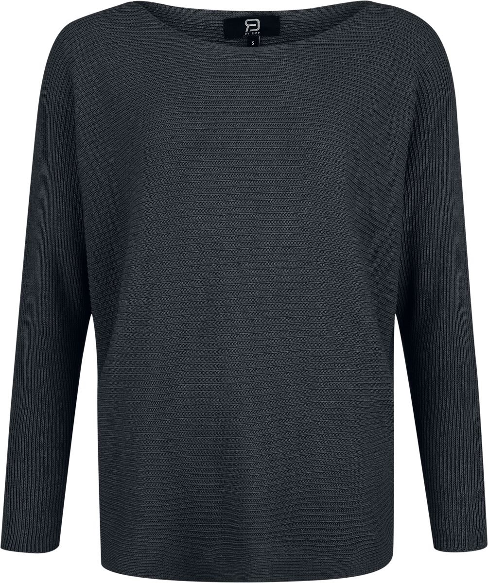 R.E.D. Rock-Engineered Design Zwart shirt met lange mouwen - Dames - XL