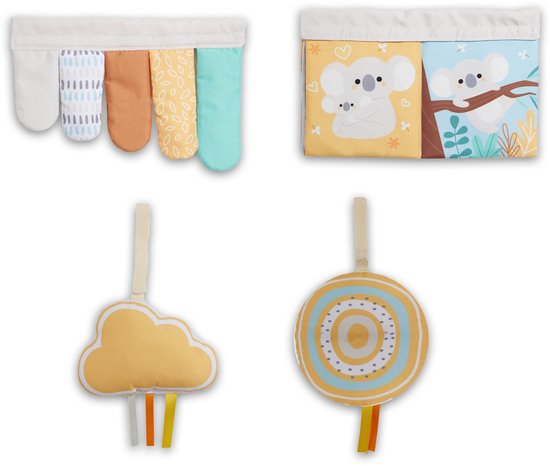 LUVION® Babygym Koala - Met baby speelmat - Baby gym met sensorisch speelgoed van Luvion — afbeelding 5