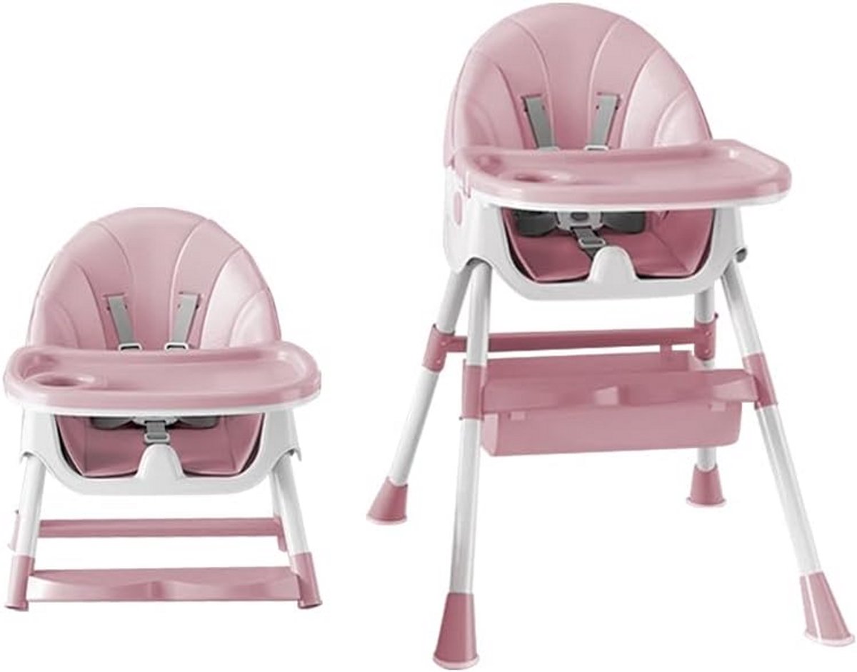Verstelbare Kinderstoel 3-in-1: Baby en Peuter Stuitje, Compact en Gemakkelijk Schoon te Maken