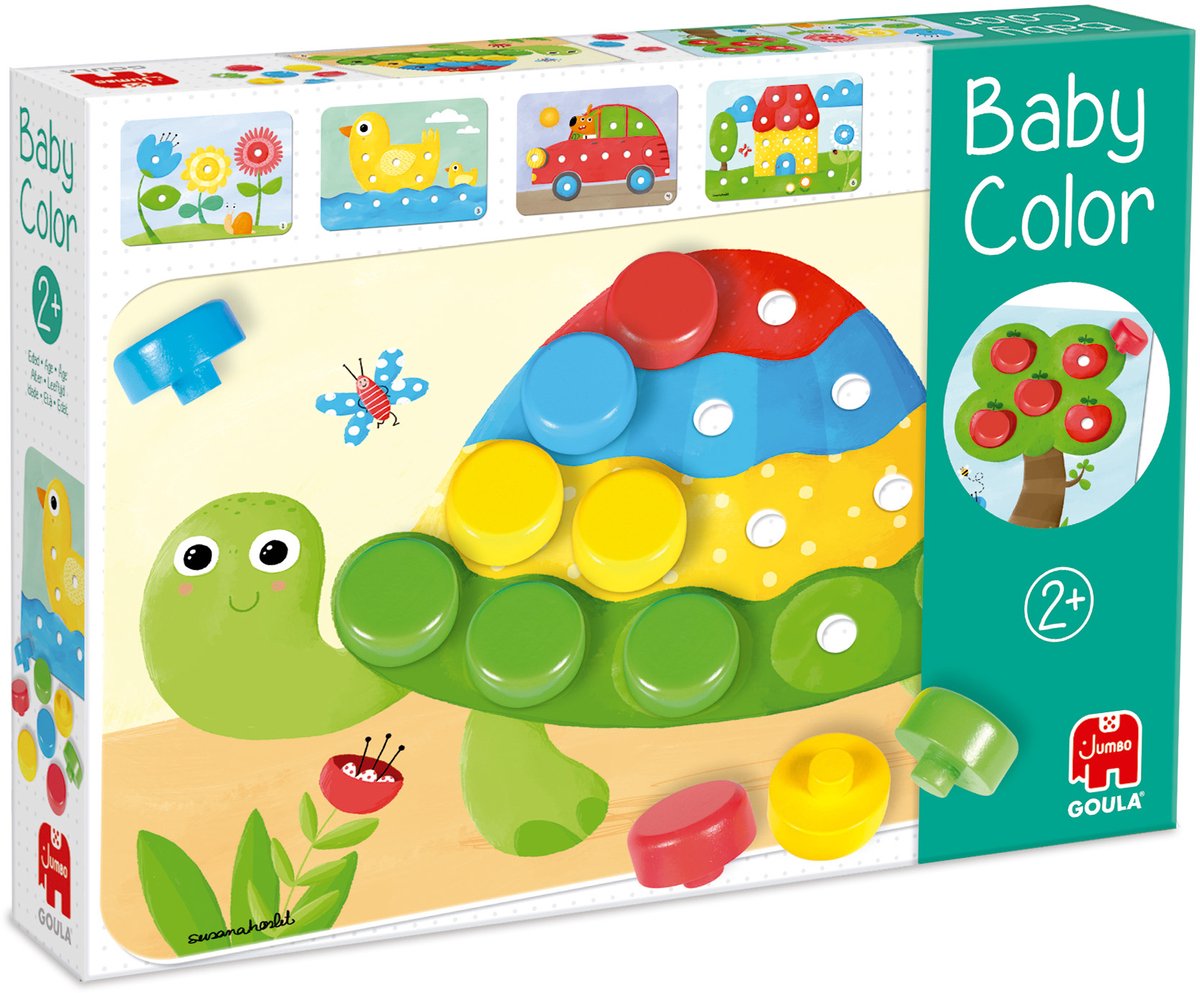 Jumbo - Goula - Schildpad Baby Color Kleuren Leren - Educatief spel