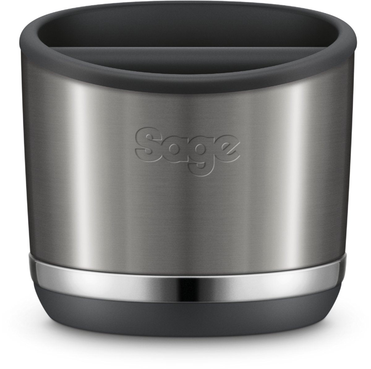 Sage the Knock Box 10 Black Stainless Steel