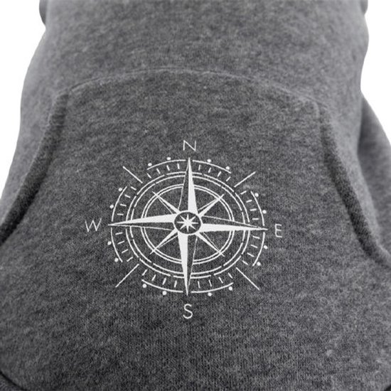 TRIXIE BE NORDIC HONDENTRUI HOODIE FLENSBURG GRIJS 24 CM — afbeelding 3