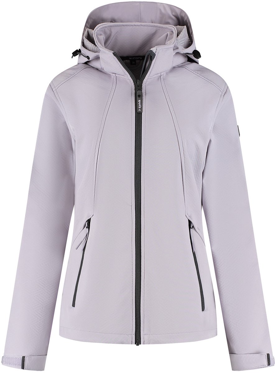 Kjelvik Outdoorjas Cleo Paars