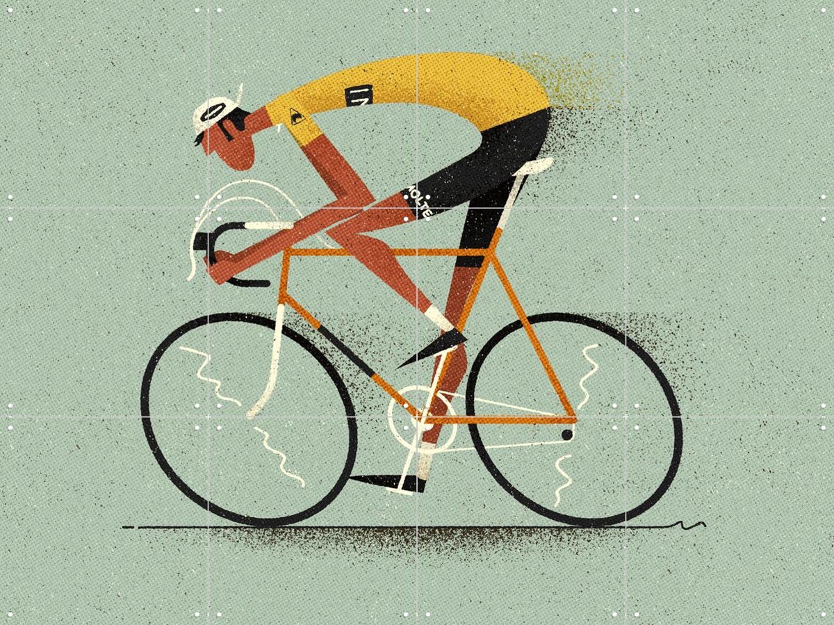 IXXI Merckx, Studio Muti - 80 x 60 cm - Gratis ophangtool - Grote wanddecoratie en posters - Illustraties, Speels, Kleurrijk, Grafisch Ontwerp