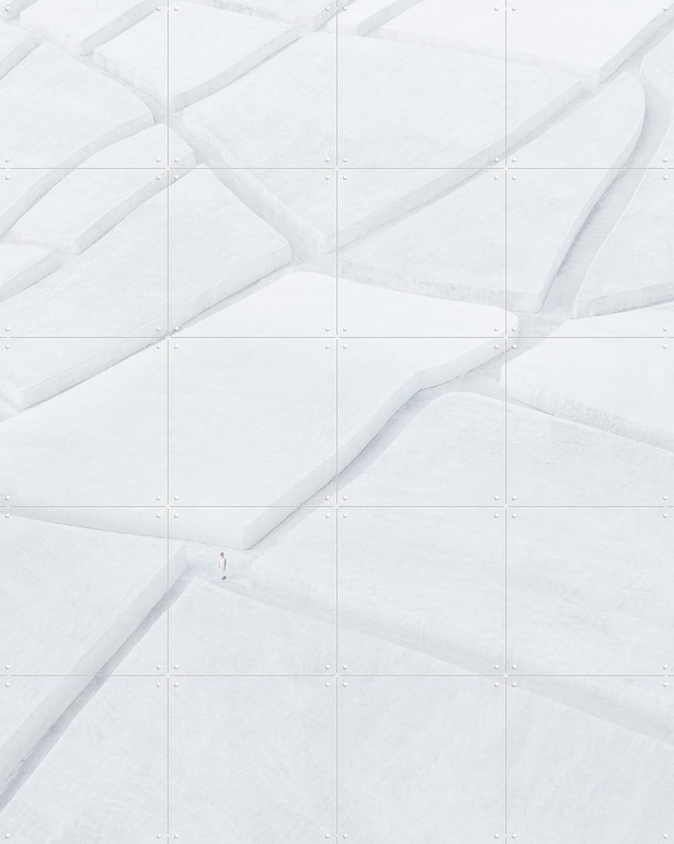 IXXI Lonely, Witoid Ziomek & Various - 80 x 100 cm - Gratis ophangtool - Grote wanddecoratie en posters - Abstract, Fotografie, Minimalisme