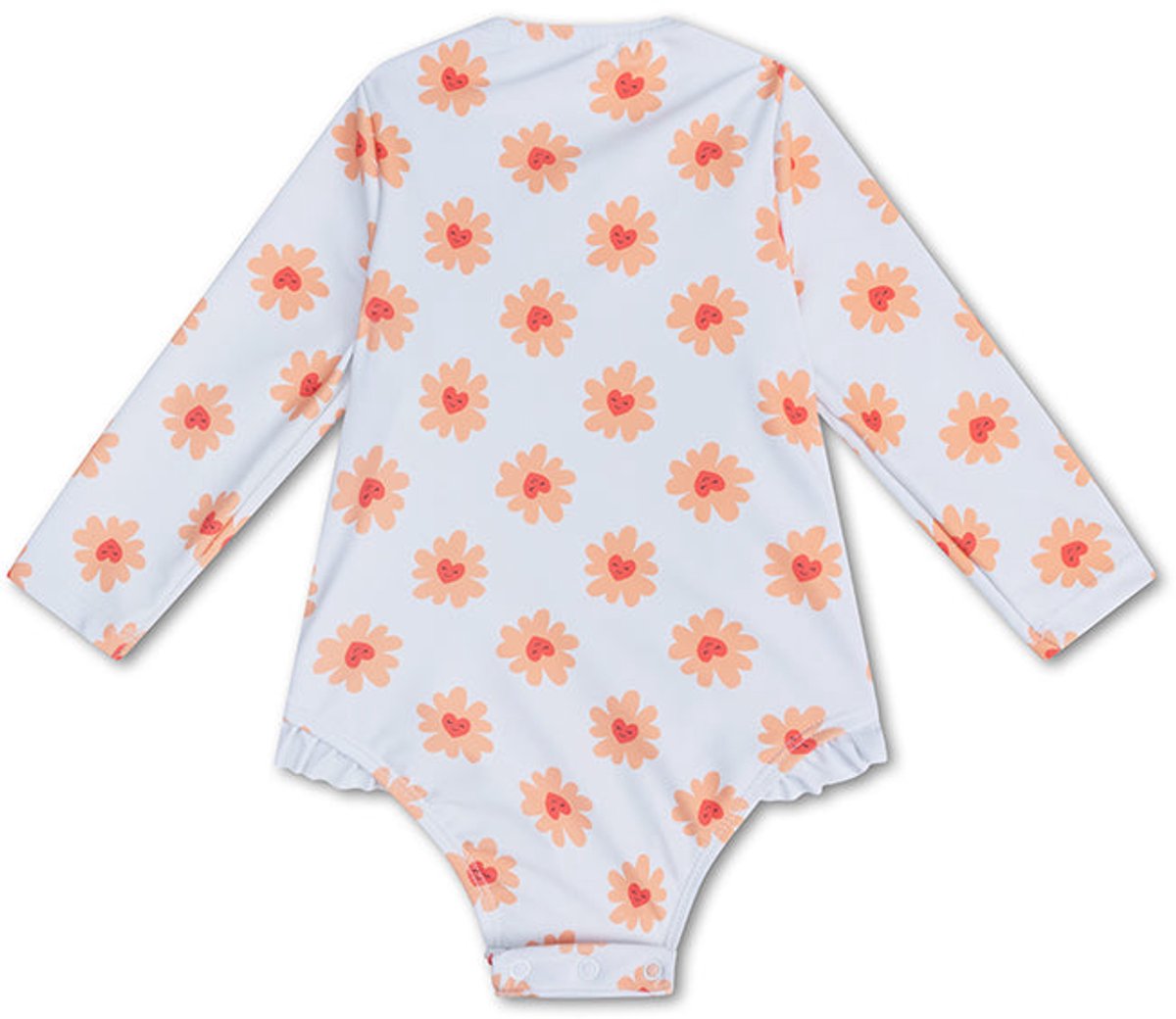 Swim Essentials UV Badpak Meisjes Met Lange Mouwen - Meerkleurig - Floral Love — afbeelding 5