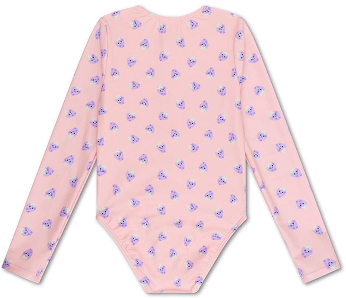 Swim Essentials UV Badpak Meisjes Met Lange Mouwen - Roze/Paars - Blackberry — afbeelding 7