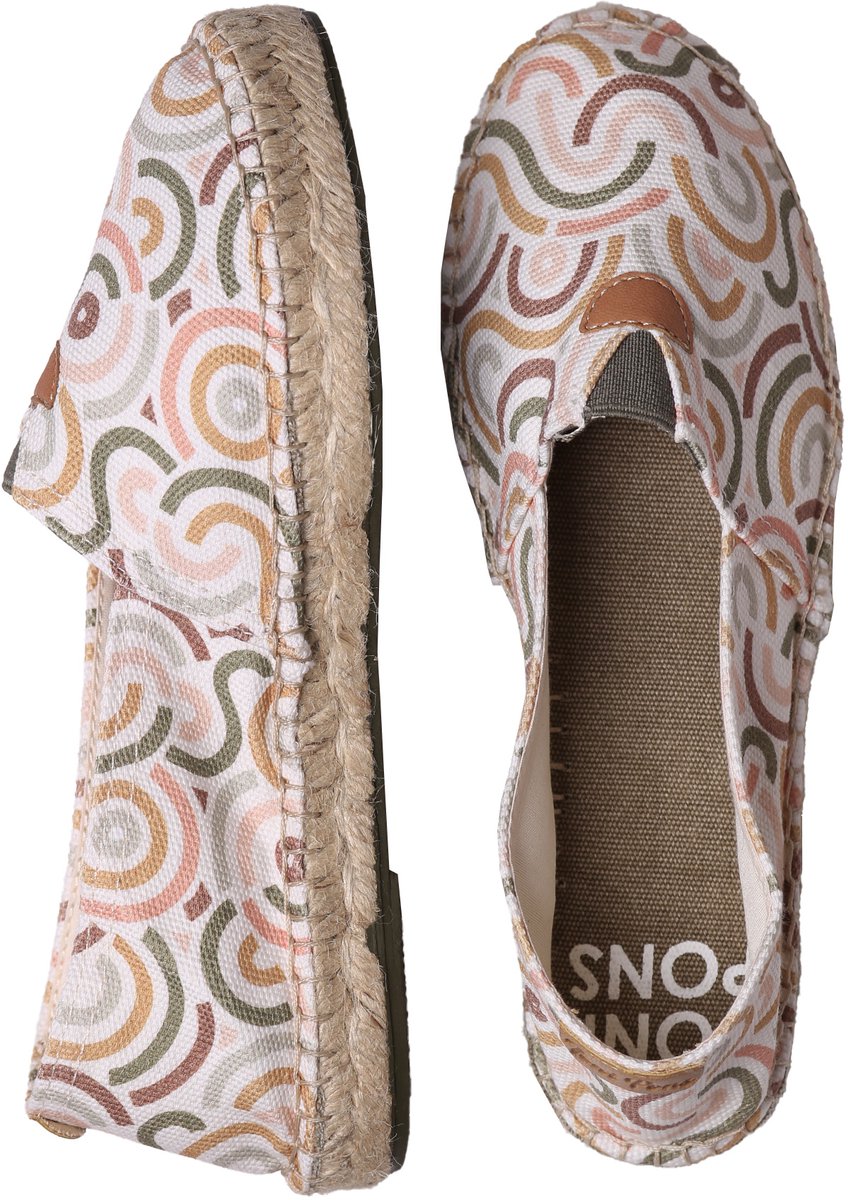 Klassieke unisex espadrille met print | BLANES-TJ