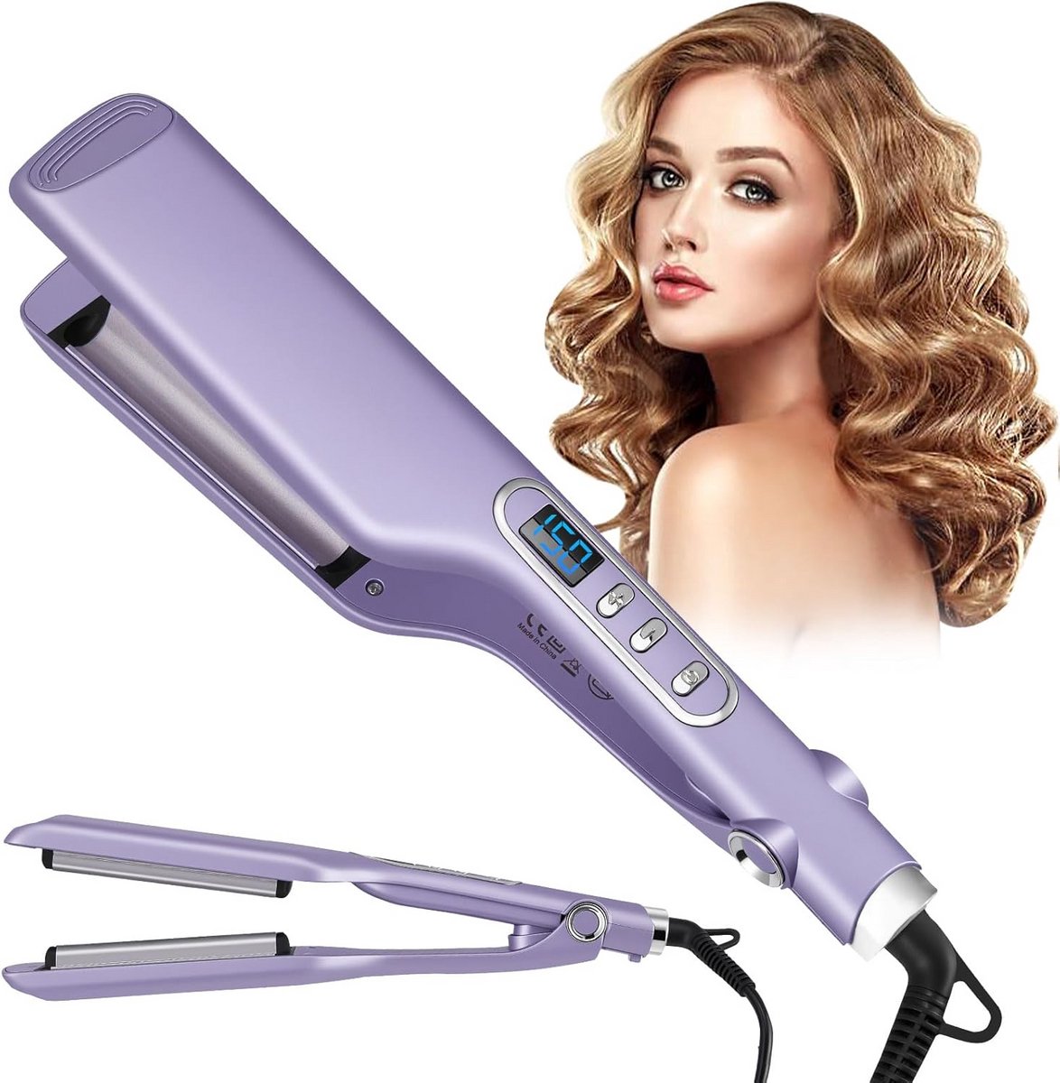 Professionele Golvende Krultang voor Beach Waves en Styling