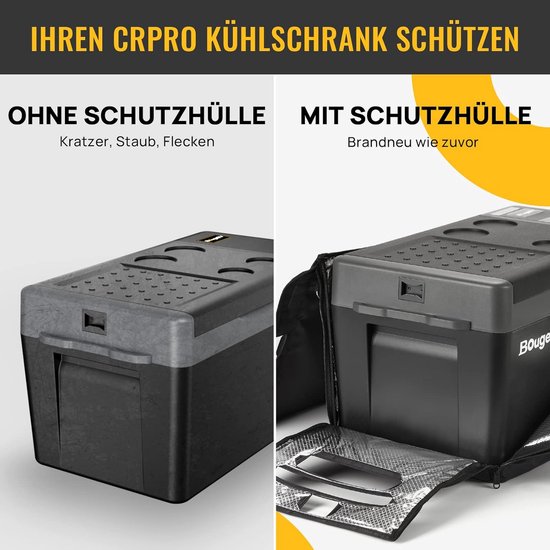 20L Draagbare Auto Koelbox Zwart met Opbergtas — afbeelding 4