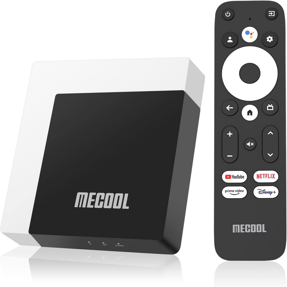 Smart TV Box Android 11.0 4K HDR Media Speler met Google TV en Wifi