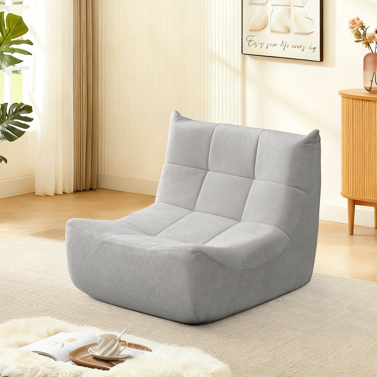 HAUSS SPOLE Fauteuil - Wolkstoel Loungestoel - Comfortabel Zonder Montage - Voor Woonkamer