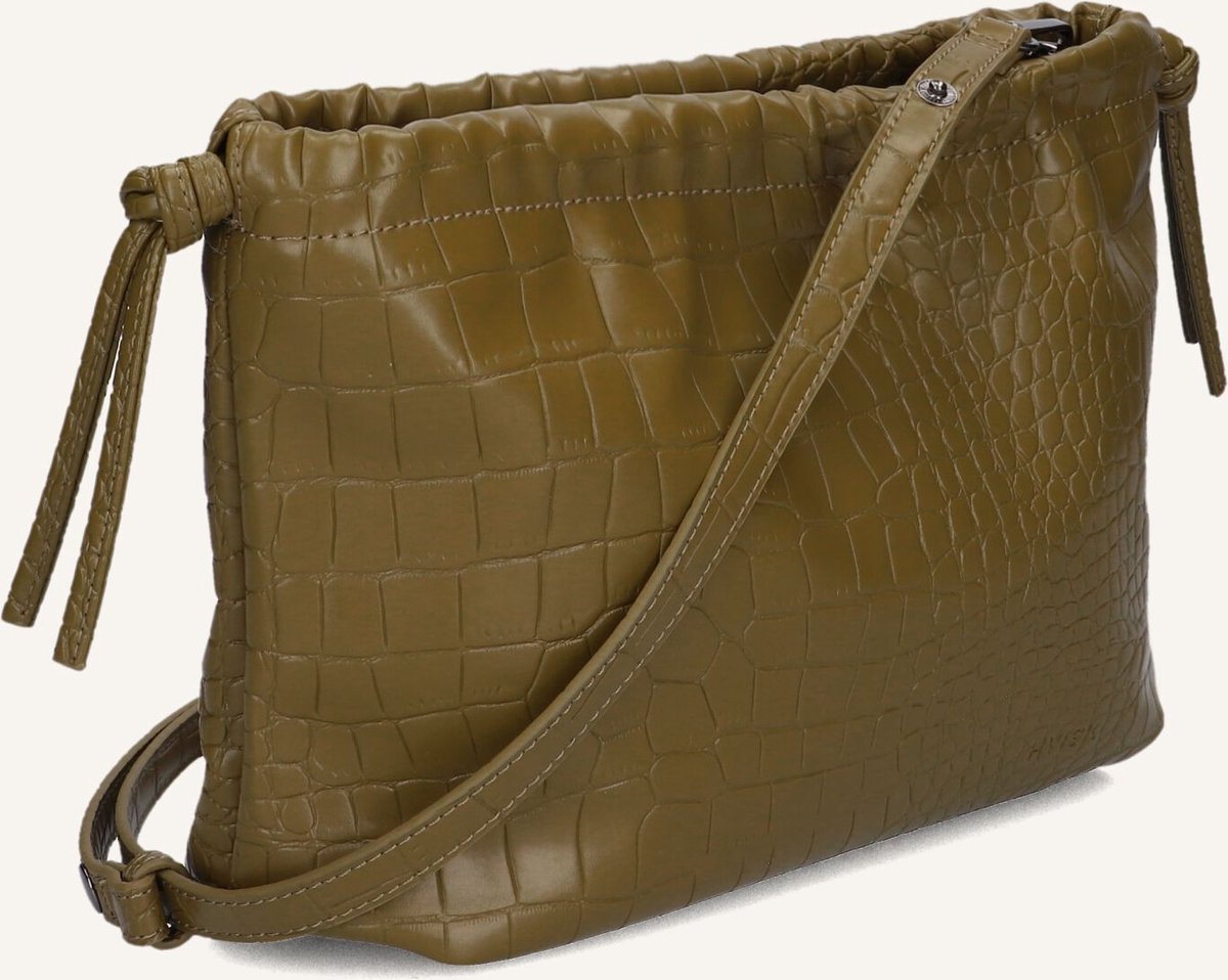 Hvisk Arcane Trace Schoudertassen Dames - Khaki - Maat ONESIZE
