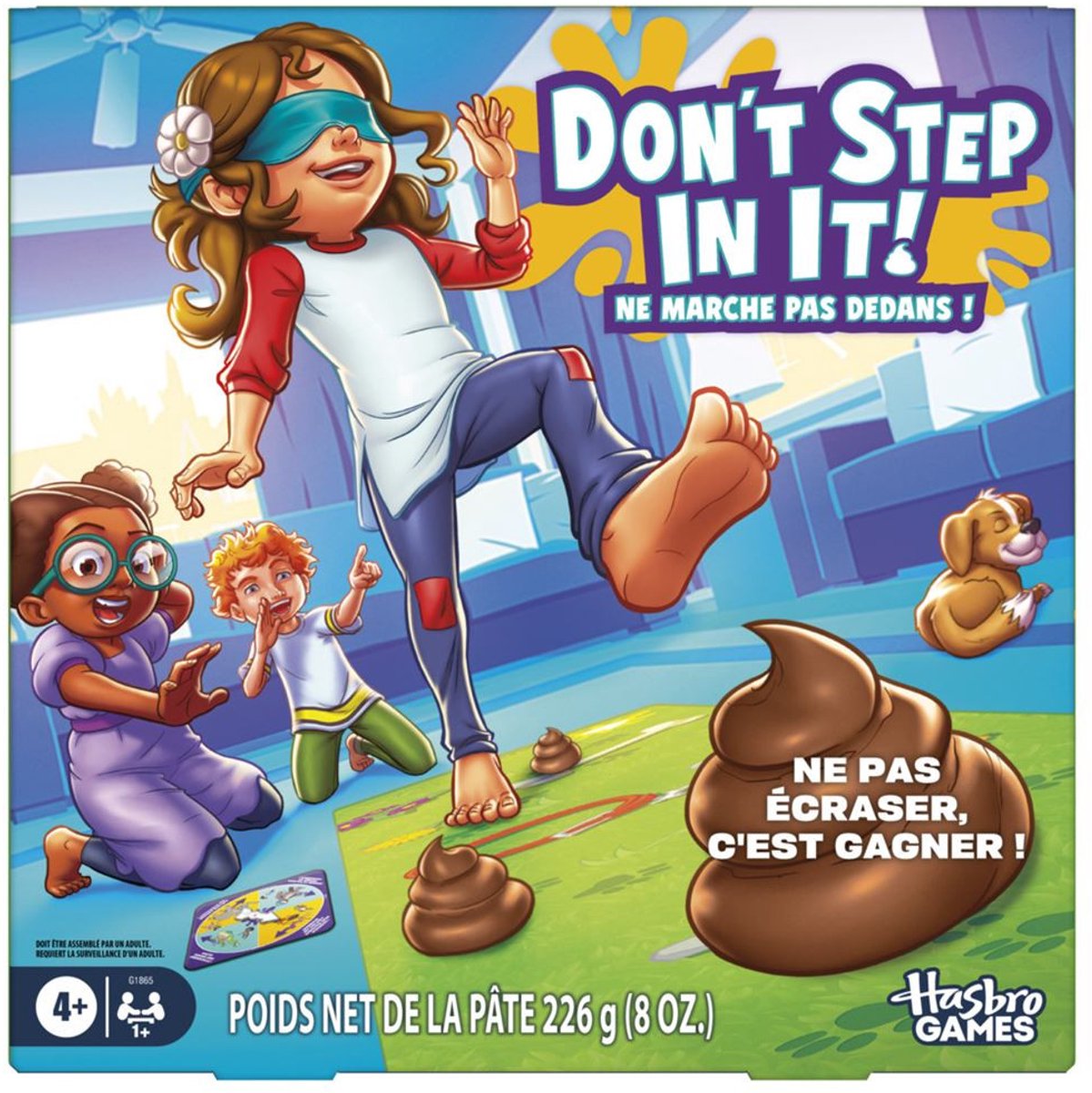Hasbro – Trap Er Niet In! [color] – Feestspel – Blinddoek & Klei