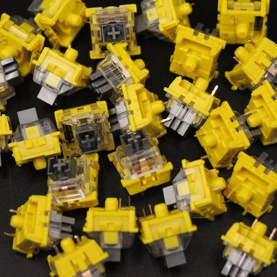 Mechanische Toetsenbord Switches - Stille, Tactiele, Lineaire Opties voor Gaming Toetsenborden - 3-Pin RGB Compatibel van Merkloos — afbeelding 5