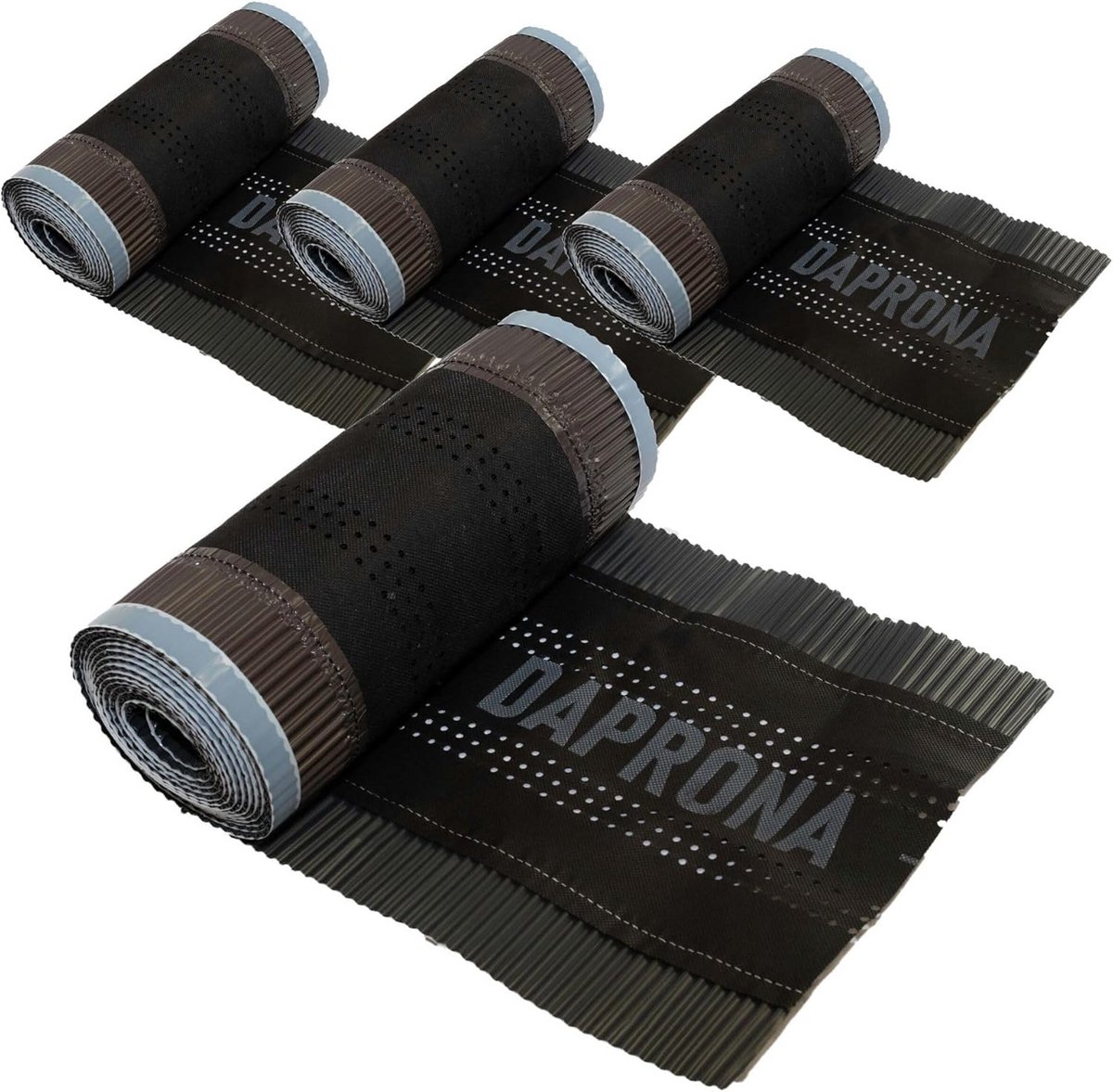 Ventilerende Nokband Aluminium 230mm x 5m Antraciet voor Optimale Dakafdekking