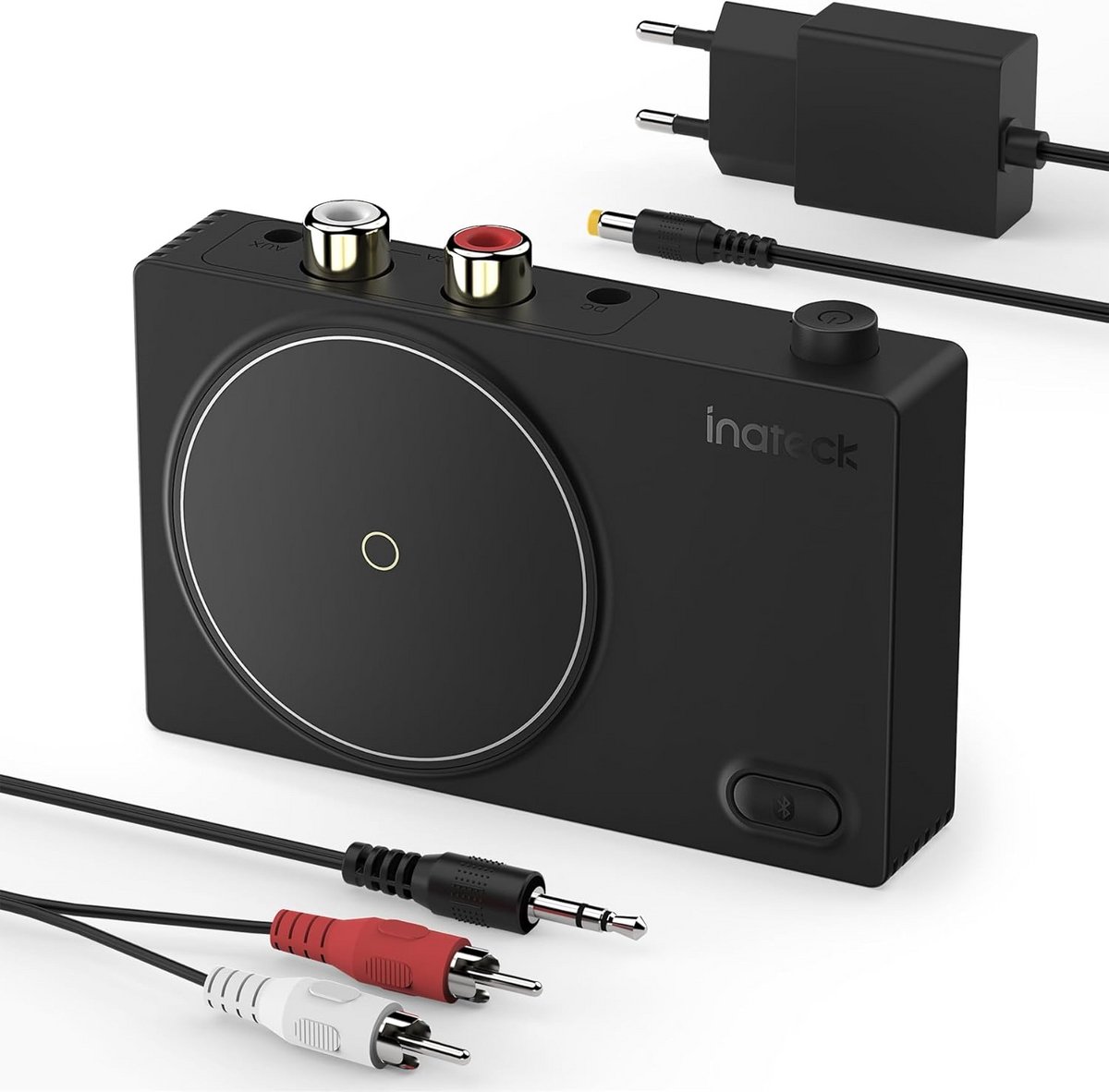 Bluetooth Audio Ontvanger met RCA en 3.5mm Kabel voor Stereo Systeem