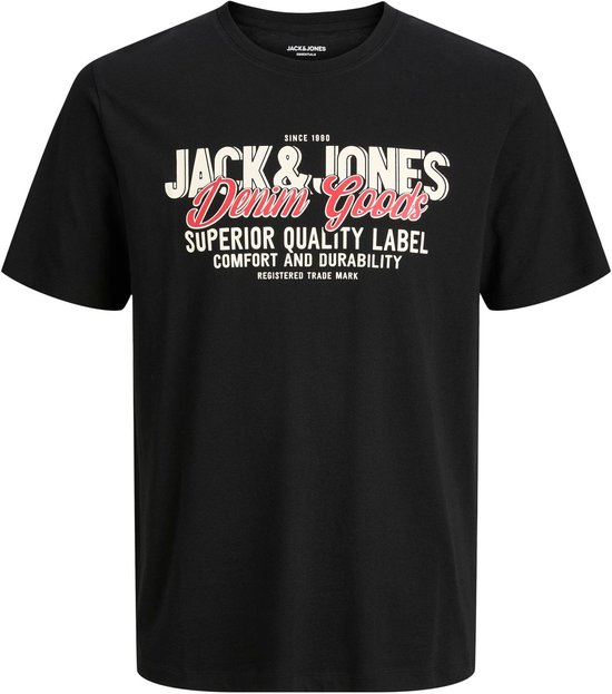Jack&Jones - T-shirt à manches courtes avec logo Jje Logo 2 couleurs AW25 NOOS PLS - Homme - T-shirts
