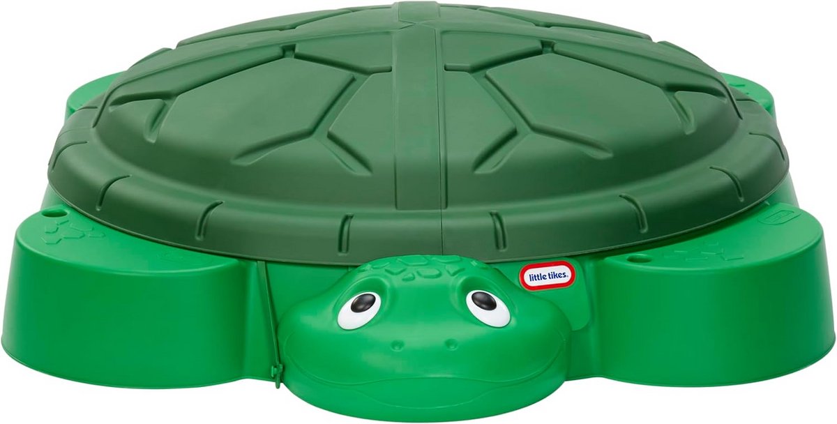 Zandbak Schildpad met Vier Zitplaatsen en Verwijderbaar Deksel