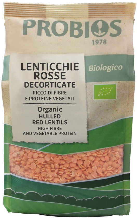 Colruyt Rode Linzen Rode gepelde linzen 400 g|Red peeled lentils 400 g|Lentilles rouges ...