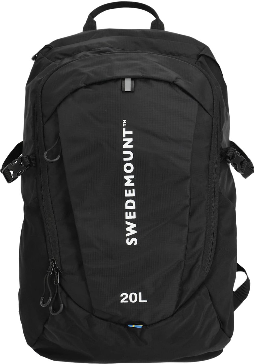 Swedemount Trail Rugzak 20L BACKPA – Rugzak met regenhoes – Maat OneSize