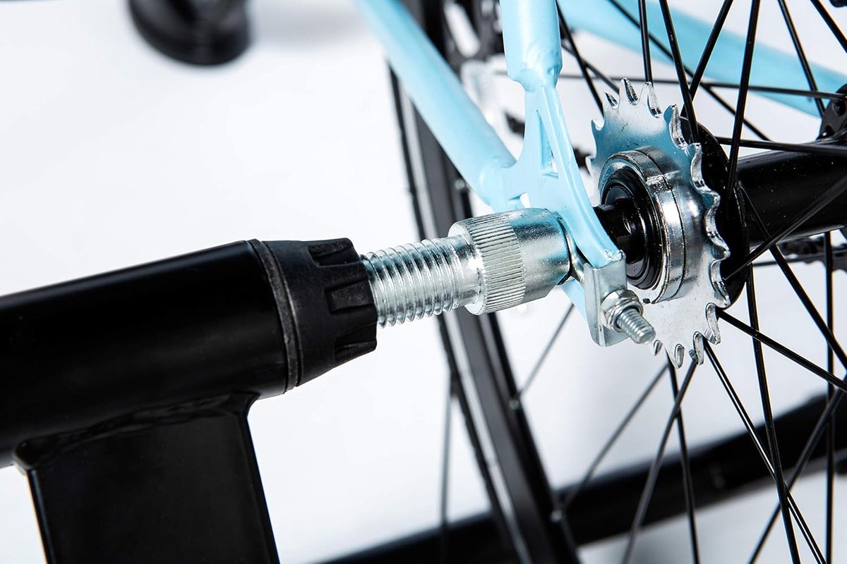 Hometrainer Fiets Trainer - 6 Weerstandsniveaus - 500W - Compact & Opvouwbaar - Geschikt voor 26 tot 29 inch Wiel