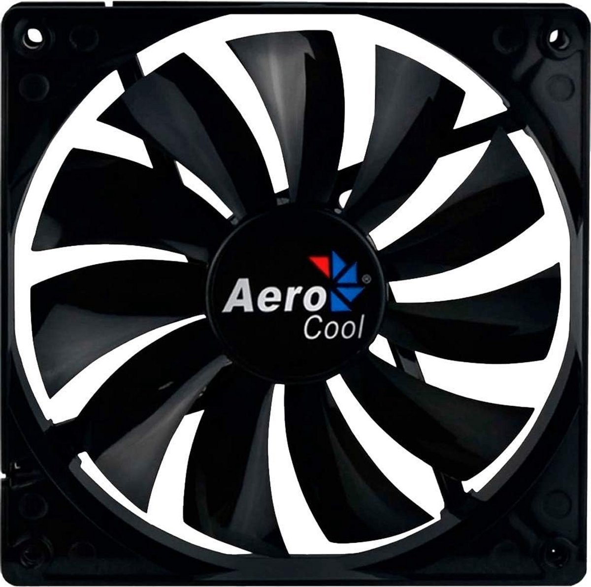 Stille 140mm PC Ventilator Zwart - Hoge Luchtstroom voor Computerbehuizing