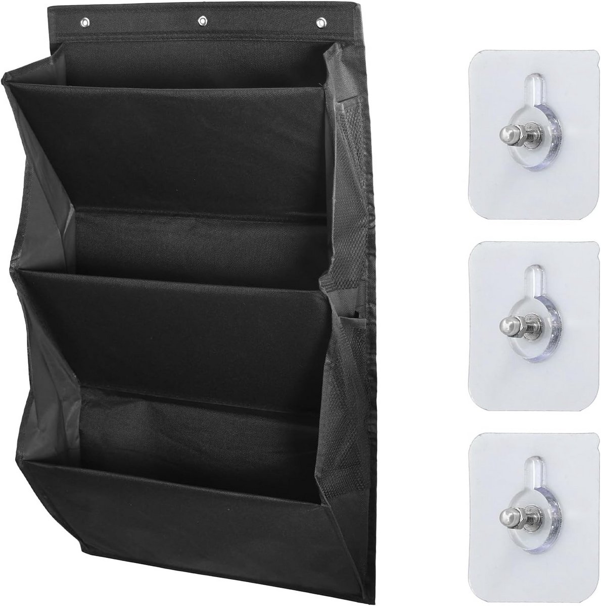 Ruimtebesparende Hangende Schoenorganizer met 7 Vakken voor Deur en Kast