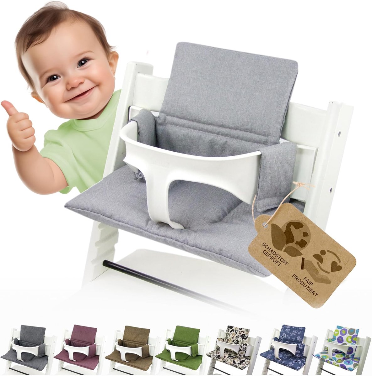 Zitkussen en Stoelverkleiner Compatible met Kinderstoel Model 2