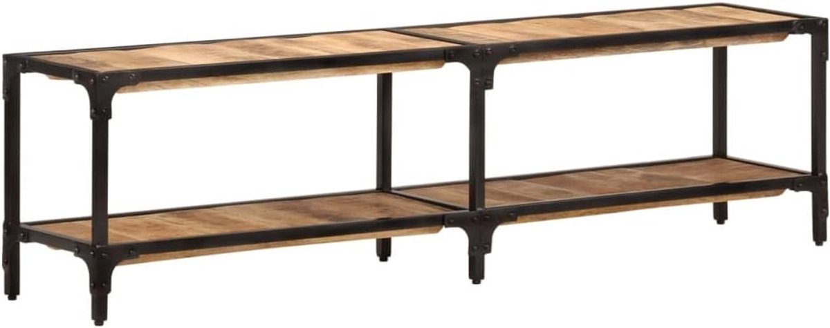 TV Meubel 150 cm Massief Mango Hout Vintage Stijl