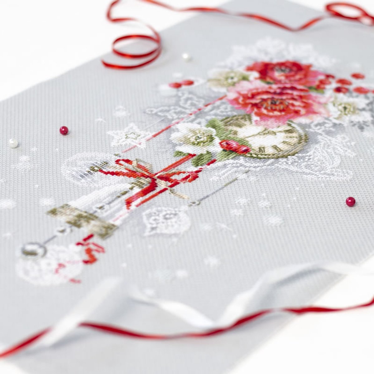 Borduurpakket CRYSTAL TIME - Chudo Igla - telpatroon om zelf te borduren