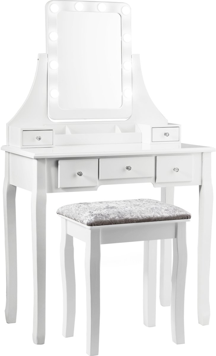 Hangstoel met frame - Hoogte verstelbaar - Polyester en staal - Zijvak en kussen
