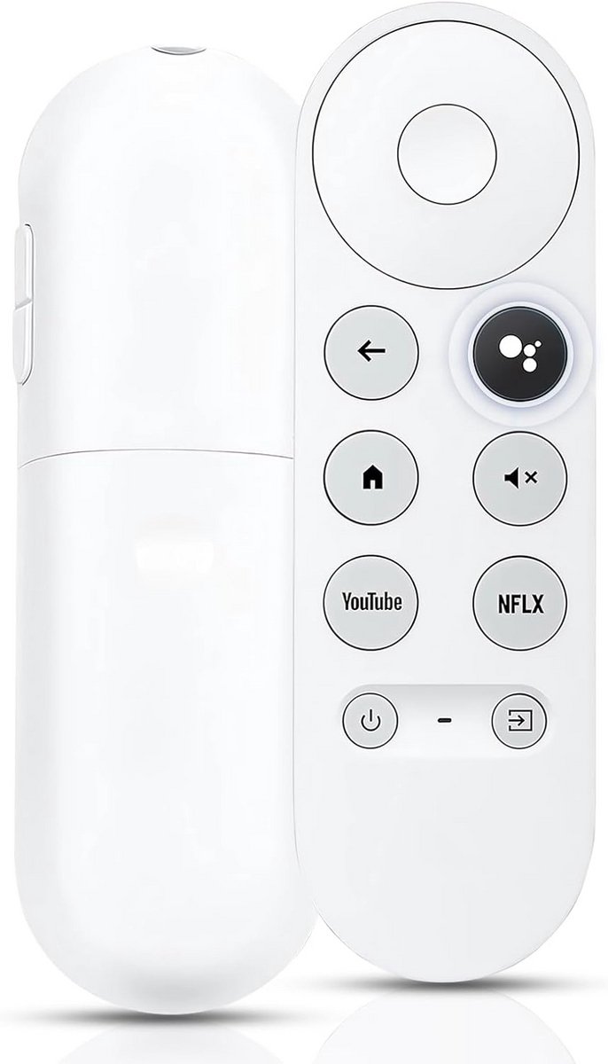 Universele afstandsbediening voor Google TV Streamer met Bluetooth en Spraakfunctie