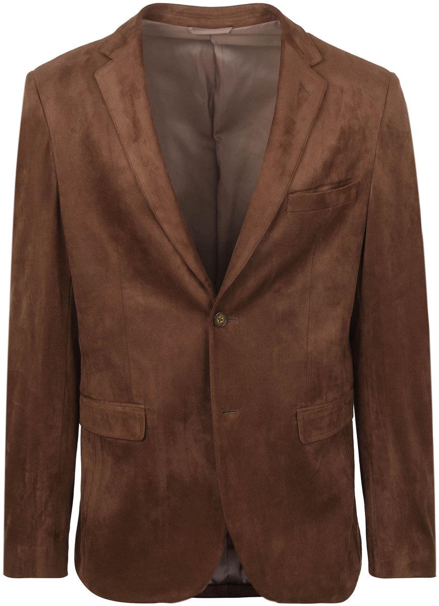 Suitable Blazer Pasetta Cognac - Maat 54 - Heren blazer