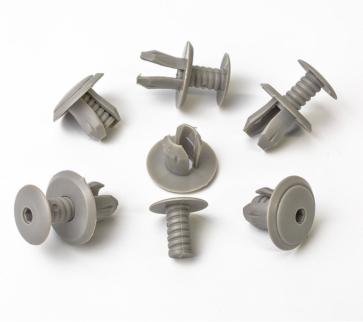 Deurbekleding Clips Set 15 Stuks Lichtgrijs Universeel Geschikt voor Diverse Modellen