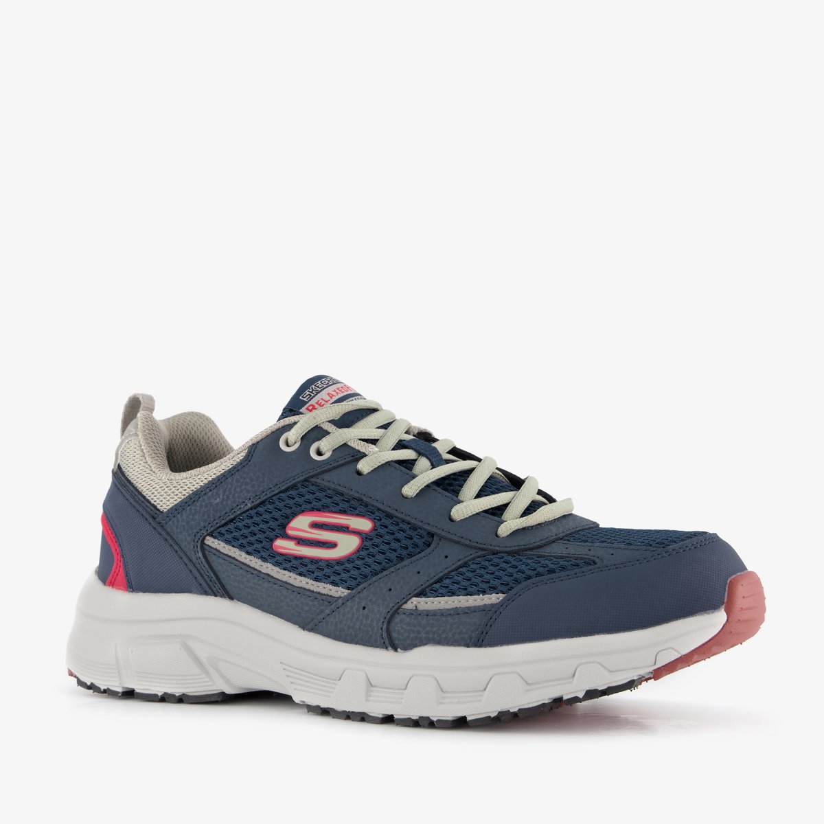 Skechers Oak Canyon heren wandelschoenen cat. A – Extra comfort Memory Foam Blauw