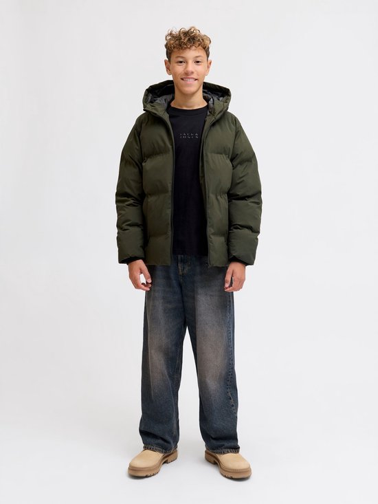 JACK&JONES - JJKAITO PUFFER JACKET LN JNR - Jongens - Buitenjassen