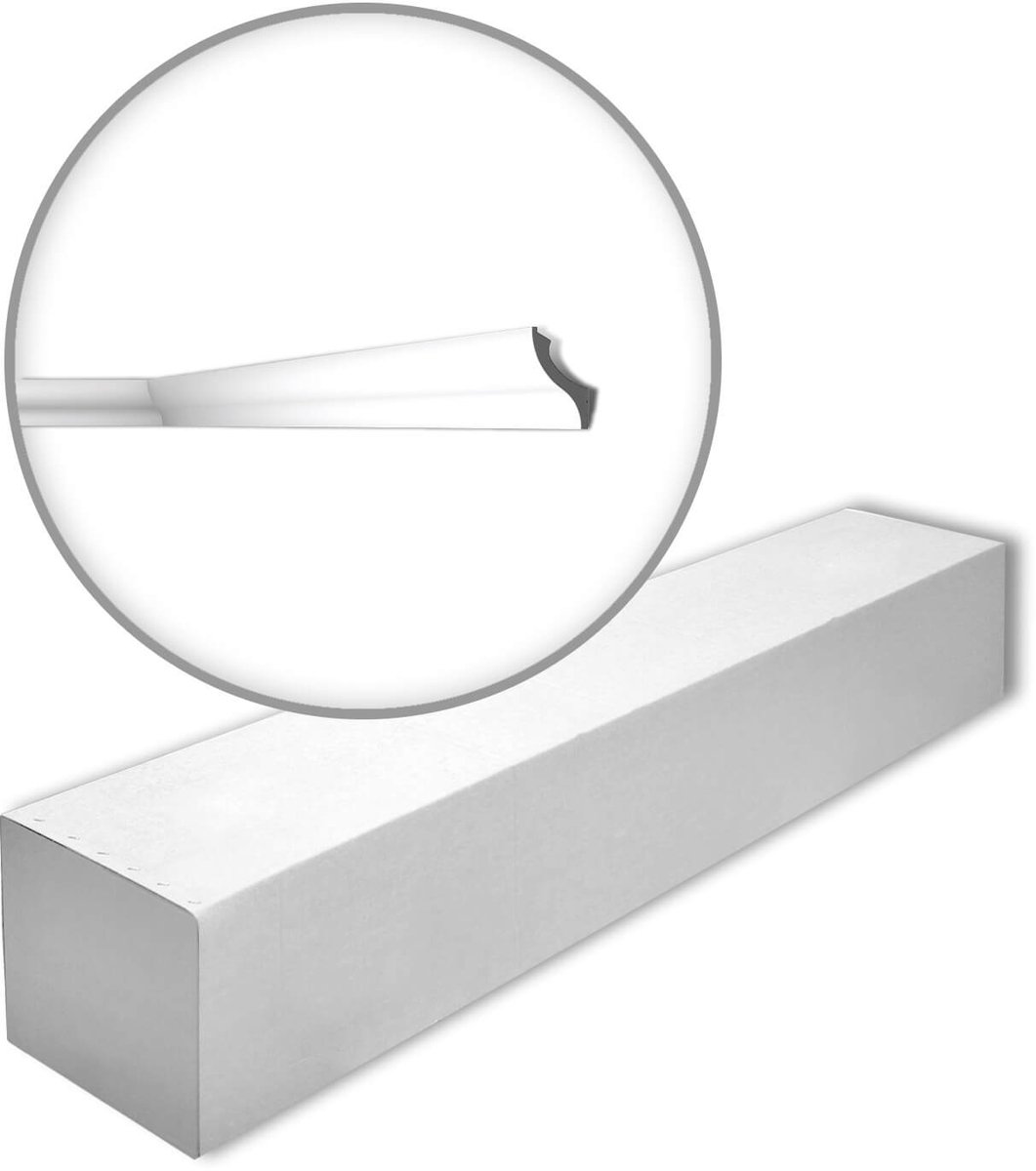 NMC IL13-box WALLSTYL Noel Marquet 1 doos 15 stukken Kroonlijst Indirecte verlichting tijdeloos klassieke stijl grijs | 30 m
