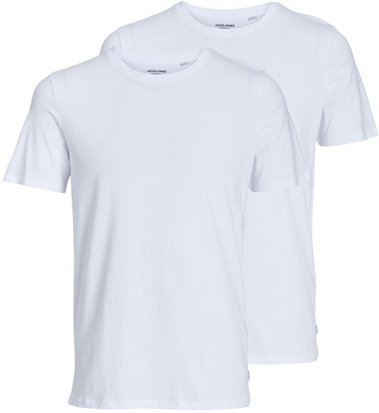 T-shirt Basis homme JACK & JONES - White - Taille L