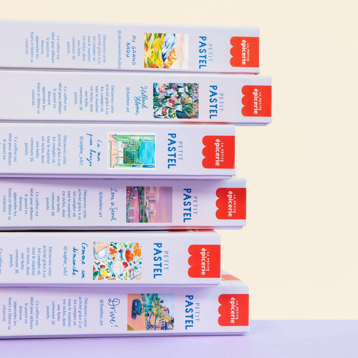 La Petite Epicerie PETIT PASTELS Painting by Number Kit "HOLLAND BLOOM" H32.5xW24.5xL3.5cm Creatieve | Hobbyset | kinderen en volwassenen — cadeau in Hobby - foto 4