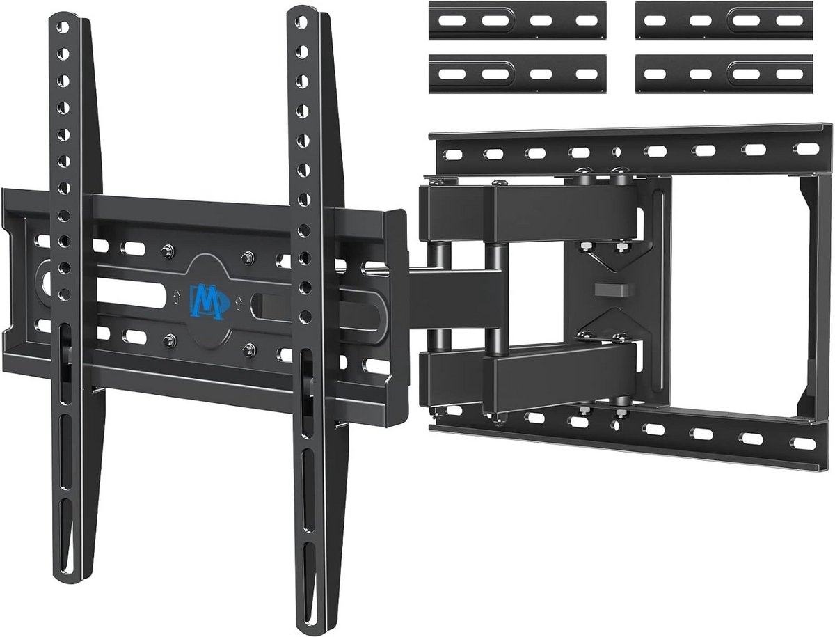 Kantelbare TV Beugel Full Motion voor 26-55 Inch Televisies - Draaibare Wandmontage