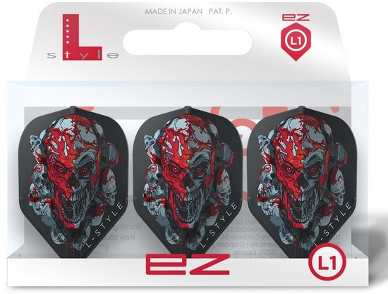 L-Style EZ L1 Ryan Searle V4 Black - Dart Flights van L-Style — afbeelding 3
